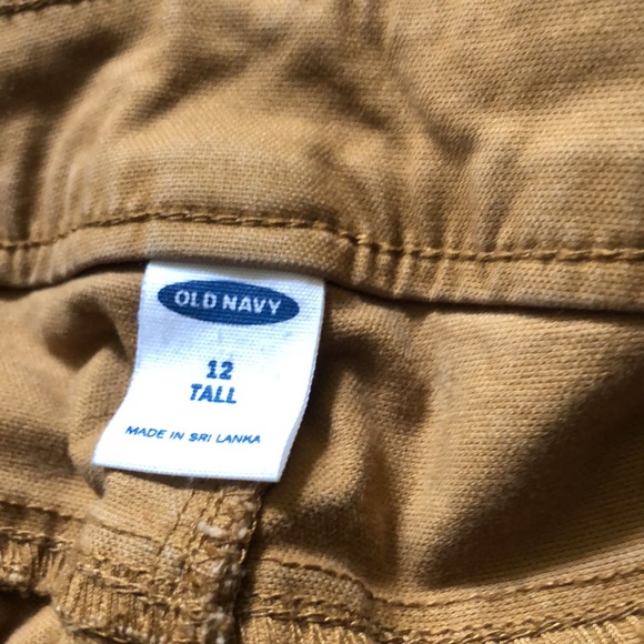 Stretch twill ankle length pants by Old Navy 12 T - Picture 4 of 4